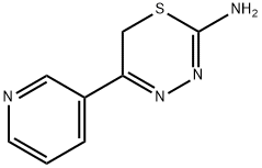 5-PYRIDIN-3-YL-6H-[1,3,4]THIADIAZIN-2-YLAMINE Structure