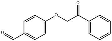 4-(2-OXO-2-페닐에톡시)벤잘데히드 구조식 이미지