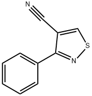 3-페닐이소티아졸-4-카르보니트릴 구조식 이미지