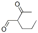 Pentanal, 2-acetyl- (9CI) Structure