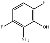 페놀,2-아미노-3,6-디플루오로-(9CI) 구조식 이미지