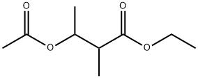 ETHYL3-ACETOXY-2-METHYLBUTYRATE Structure