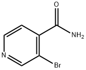3-Bromopyridine-4-carboxamide 구조식 이미지