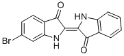 6-MONOBROMOINDIGO Structure