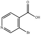 3-Bromoisonicotinic acid 구조식 이미지