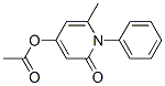 6-Methyl-2-oxo-1-phenyl-1H-pyridin-4-ol acetate Structure