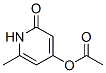 4-(Acetyloxy)-6-methyl-2(1H)-pyridinone Structure