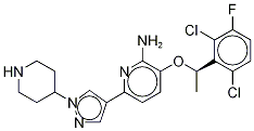 Crizotinib-d5 Structure