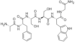 LOCUSTAKININ I Structure