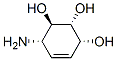 4-Cyclohexene-1,2,3-triol,6-amino-,[1R-(1alpha,2beta,3beta,6beta)]-(9CI) Structure