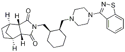 (3aR,4S,7R,7aS)-2-(((1R,2S)-2-((4-(benzo[d]isothiazol-3-yl)piperazin-1-yl)Methyl)cyclohexyl)Methyl)hexahydro-1H-4,7-Methanoisoindole-1,3(2H)-dione Structure