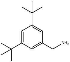 3,5-DI-TERT-BUTYL-BENZYLAMINE Structure