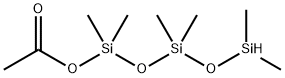 1-ACETOXY-1,1,3,3,5,5-HEXAMETHYLTRISILOXANE Structure