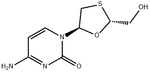 139757-68-9 REF DUPL: trans-2-Hydroxymethyl-5-(cytosin-1-yl)-1,3-oxathiolane