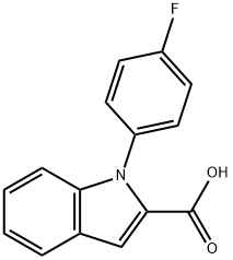 4-fluorophenyl-1H-indole-2-carboxylic acid Structure