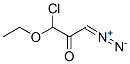 2-프로판온,1-클로로-3-디아조-1-에톡시- 구조식 이미지