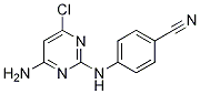 4-(4-aMino-6-chloropyriMidin-2-ylaMino)benzonitrile Structure