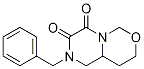 2-benzyltetrahydropyrazino[1,2-c][1,3]oxazine-3,4(2H,6H)-dione 구조식 이미지