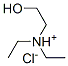 2-(Diethylamino)ethenol hydrochloride 구조식 이미지