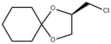(R)-2-(Chloromethyl)-1,4-dioxaspiro[4.5]decane 구조식 이미지