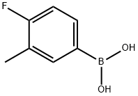 4-Fluoro-3-methylphenylboronic acid 구조식 이미지