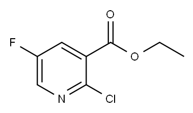 Ethyl 2-chloro-5-fluoronicotinate Structure