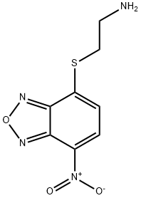 2-[(7-Nitro-2,1,3-benzoxadiazol-4-yl)thio]ethanaMine 구조식 이미지