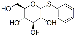 .알파.-D-글루코피라노사이드,페닐1-티오- 구조식 이미지