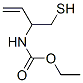 카르밤산,[1-(머캅토메틸)-2-프로페닐]-,에틸에스테르(9CI) 구조식 이미지