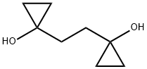 1-[2-(1-하이드록시사이클로프로필)에틸]사이클로프로판올 구조식 이미지