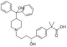 R-펙소페나딘 구조식 이미지