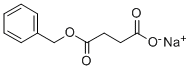 SODIUM BENZYLSUCCINATE Structure