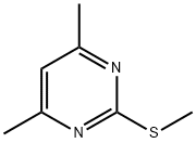 4,6-Dimethyl-2-methylmercapyrimidine 구조식 이미지