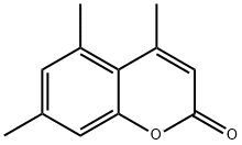 4,5,7-TRIMETHYLCOUMARIN Structure