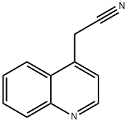 2-(quinolin-4-yl)acetonitrile Structure