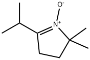 2H-Pyrrole,3,4-dihydro-2,2-dimethyl-5-(1-methylethyl)-,1-oxide(9CI) 구조식 이미지