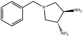 (R,R)-N-BENZYL-3,4-TRANS-DIAMINOPYRROLIDINE Structure