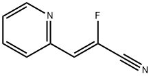 2-Propenenitrile,2-fluoro-3-(2-pyridinyl)-,(Z)-(9CI) 구조식 이미지