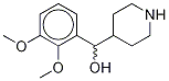 rac(2,3-디메톡시페닐)-4-피페리딘메탄올 구조식 이미지