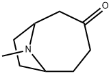 9-Methyl-9-Azabicyclo[4.2.1]nonan-3-one Structure