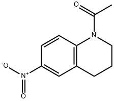 1-(6-Nitro-3,4-dihydro-2H-quinolin-1-yl)-ethanone Structure