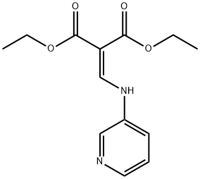 1,3-Diethyl 2-{[(pyridin-3-yl)amino]-methylidene}propanedioate Structure
