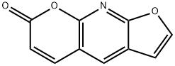 8-azapsoralen Structure