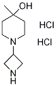 1-(Azetidin-3-yl)-4-Methylpiperidin-4-ol dihydrochloride 구조식 이미지