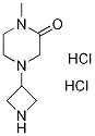 4-(Azetidin-3-yl)-1-Methylpiperazin-2-one dihydrochloride 구조식 이미지