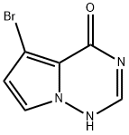 5-BroMopyrrolo[2,1-f][1,2,4]triazin-4(1H)-one Structure