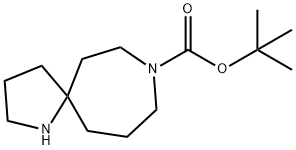 tert-butyl 1,9-diazaspiro[4.6]undecane-9-carboxylate Structure