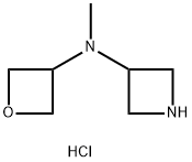 N-Methyl-N-(oxetan-3-yl)azetidin-3-aMine dihydrochloride Structure