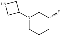 (R)-1-(Azetidin-3-yl)-3-fluoropiperidine 구조식 이미지