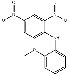 2,4-DINITRO-2'-METHOXYDIPHENYLAMINE Structure